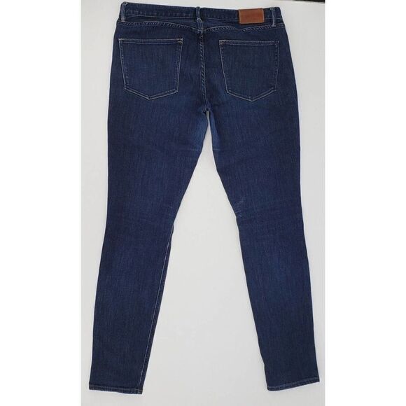 Madewell Blue Jeans Size 31 Dark Wash Denim Skinny Skinny - Picture 3 of 12